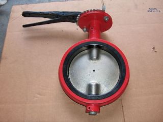 butterfly valve ductile iron body disc wafer one day shipping 