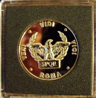 Pax Rome Roman Battle Eagle Legion Army War Coin Medal Award 