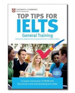 top tips for ielts general training paperback with cd rom