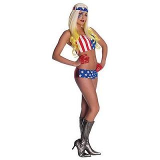  Lady Gaga G Telephone USA American Flag Prison Jail Costume XS S