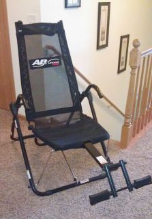 Ab Lounge Pro ~ Tony Little ~ Abdominal Excercise Chair LOCAL PICK UP 