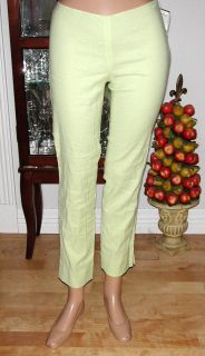 NWT $370   EMILIO PUCCI Italy   Light green capris pants   Sz 40 / 6