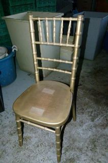gold finish folding chairs time left $ 16 00 or