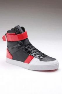 brand new radii moon walker black white and red