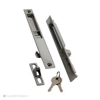 Euro K45C Slide uPVC Aluminium Patio Door Hook Lock Keep & Key Locking 