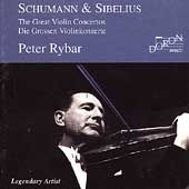 Schumann Sibelius Violin Concertos by Peter Rybar CD, Oct 1996, Doron 