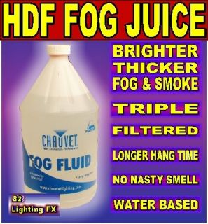 hdf gal fog fluid juice fogger white smoke liquid one