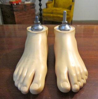 Left & Right Prosthetic Feet, Size 25cm, Excellent Condition