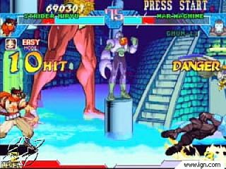 Marvel vs. Capcom Clash of Super Heroes Sony PlayStation 1, 2000 