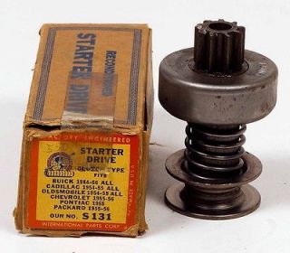   1956 Buick, Cad, Olds, Chevy, Pont & 55 56 Packard Rblt Starter Drive