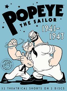 Popeye The Sailor 1941 1943 Volume Three DVD, 2008, 2 Disc Set