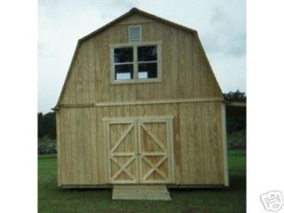 two story barn style shed plans time left $ 10