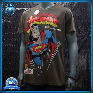 Size M The Adventure of Superman Mens T Shirt WB DC Superhero Limited 