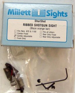millett shurshot ribbed shotgun sight combo  29 99 buy it 