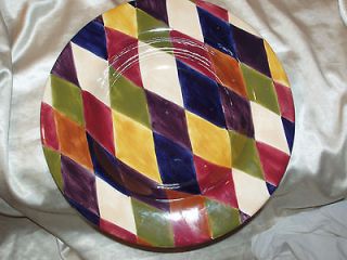 Newly listed TABLETOPS UNLIMITED HARLEQUIN LARGE PASTA BOWL 