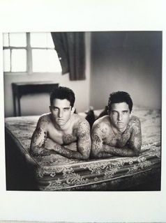 KEN PROBST Tattooed Twins, San Diego, 1989 Original GELATIN SILVER 