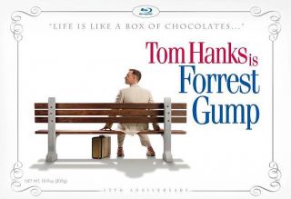 Forrest Gump Blu ray Disc, 2009, 2 Disc Set, Chocolate Box Gift Set 