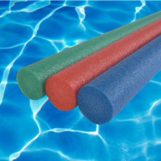 Foam Rehabilitation Swimming Air Water Noodle   Blue, Green and Red 