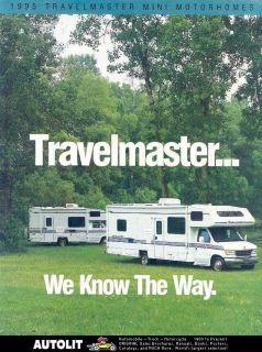 1995 Travelmaster Ford Mini Motorhome RV Brochure