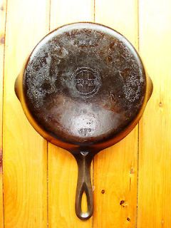 Vintage GRISWOLD Cast Iron Skillet FRYING PAN No. 6 Erie, PA 699 F 
