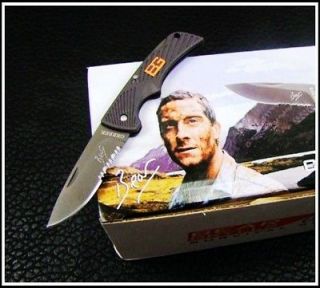   Grylls Man vs Wild Small Folding Pocket Outdoor Scout Camp Knife #61