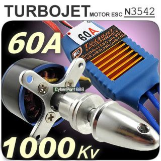 TUR N3542 1250 kv RC Airplane Outrunner Brushless Motor