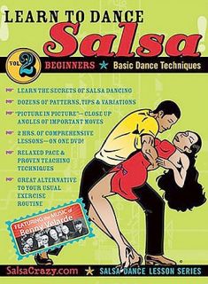 Learn To Dance Salsa   Vol. 2 Salsa Dancing Guide For Beginners DVD 
