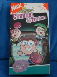 Video The Fairly Odd Parents Channel Chasers VHS Movie Nickelodeon