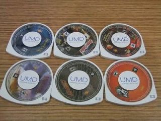 newly listed lot of 6 x sony playstation portable psp