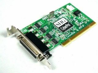 SIIG LP P400H3 S6 LOW PROFILE 4 PORT SERIAL CARD PCI BUS
