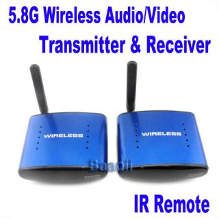 PAT 530 5.8G Wireless AV TV Audio Video Sender Transmitter Receiver 