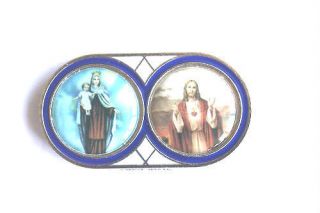 sacred heart jesus our lady magnet car dashboard plaque from
