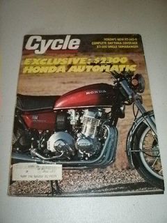 Cycle Motorcycle Magazine, May 1976. Honda 750cc, Rokon RT 340 II 