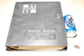 Hyster Service Manual Forklift Spacesaver S70XL S80XL S100XL and more 