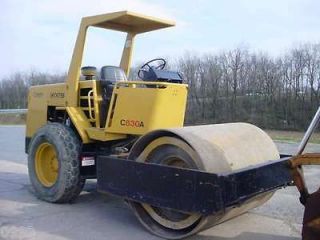 Hyster C830A 66 Vibratory Roller, Smooth Drum, ROPS, Clean, Well 