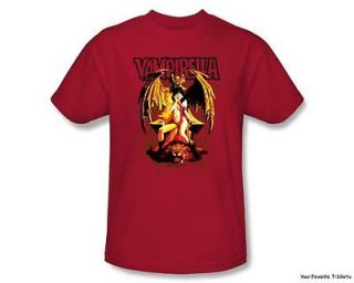 licensed vampirella bat throne adult shirt s 3xl