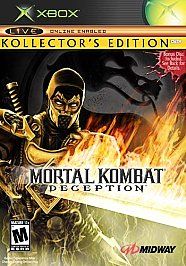 Mortal Kombat Deception   Scorpion Version Kollectors Edition Xbox 