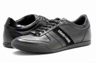 Roberto Cavalli Mens Versione B Fashion Shoes Black Sneakers