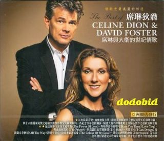 Celine Dion & David Foster 2012 Taiwan CD New Sealed Hits The Best Of