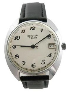 Newly listed Vintage Mens mechanical 17 jewel USSR Sekonda watch #SE8