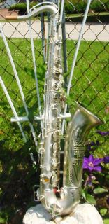 tenor sax silver plating restoration service  2000