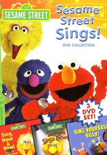 Sesame Street   Sesame Street Sings DVD, 2006, 3 Disc Set