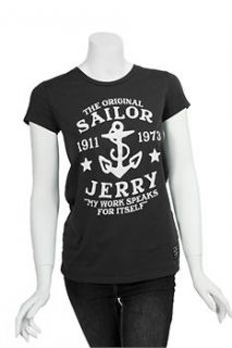 Sailor Jerry My Works Speaks for itself Original 1973 Womens Shirt 