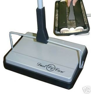 Newly listed Dust Care Cordless Bare Hard Floor & Carpet Sweeper 