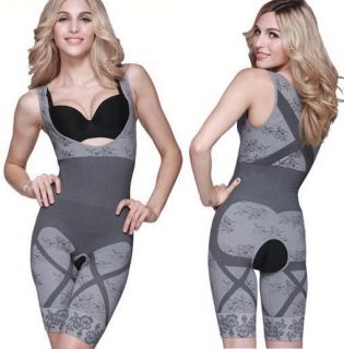   Charcoal Slim WAIST TRIMMER Magic SHAPEWEAR Shaping Body Slimming Suit