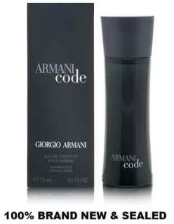 Newly listed Armani Code by Giorgio Armani for Men 2.5 oz ~New 