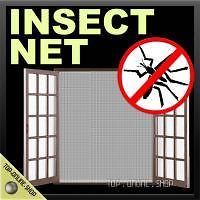 80x 60Mosquito Insect Bug Net Mesh Screen Web Velcro WINDOWS PATIO 