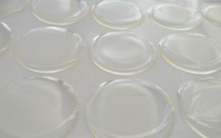 Epoxy Sticker Bubble Dome Seals 100 for Bottle Cap Necklaces and Hair 