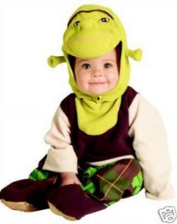plush shrek the third boy girl infant costume 2 4