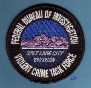 salt lake city utah fbi patch violent crime time left